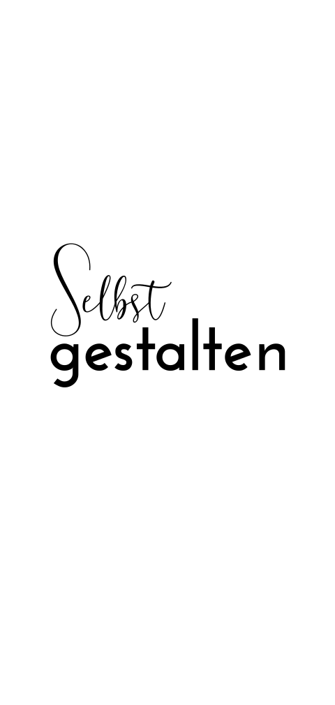 Hochzeitskarte doppelt längliches Hochformat