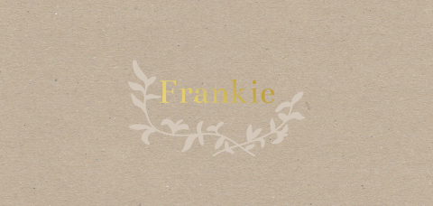 Minimalistische Geburtskarte im Kraft-Look mit Zweigen und Goldfolie