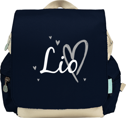 Rucksack mit Herzchen