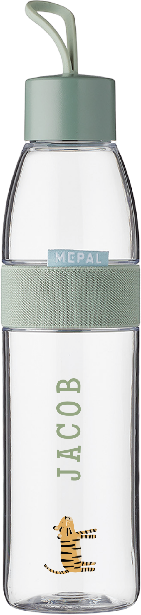 Mepal Trinkflasche mit Name und Tiger