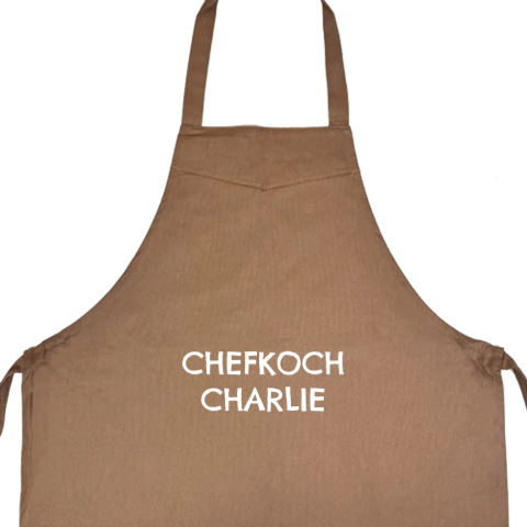 Personalisierte Kochschürze