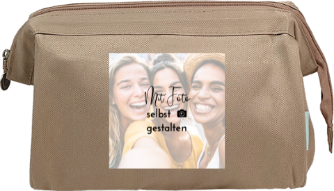 Personalisierter Kulturbeutel mit Foto