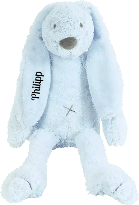 Kuscheltier bestickt mit Namen