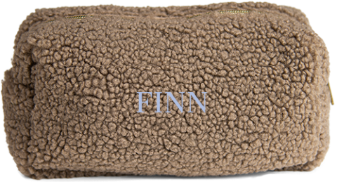 Teddy-Etui mit gesticktem Namen