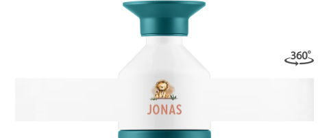 Coole Dopperthermosflasche mit namen