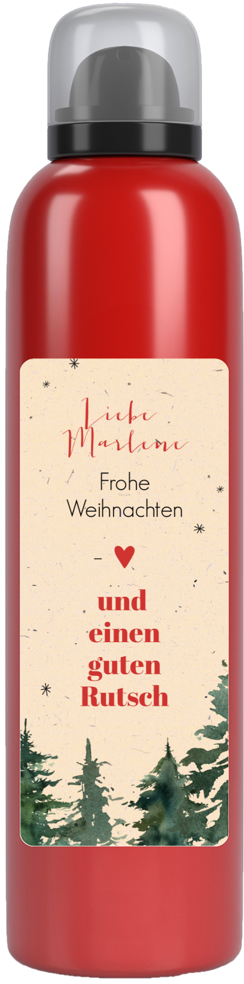 Duschgel personalisiert Weihnachtsgeschenk mit Namen