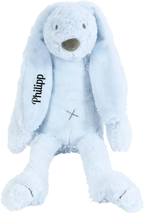 Kuscheltier bestickt mit Namen