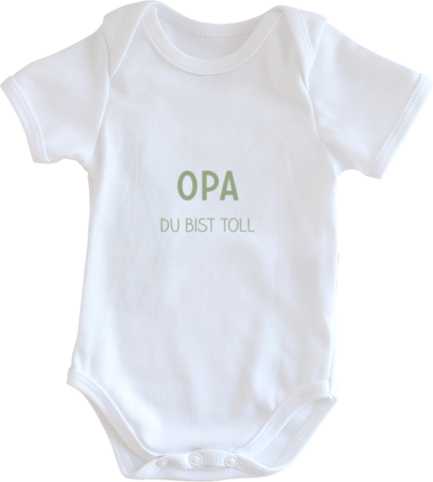 Niedlicher Baby Body mit Opa