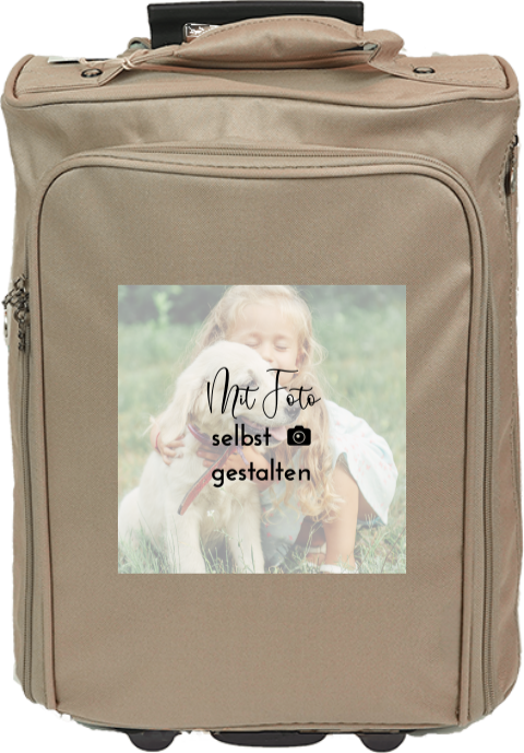 Personalisierter Trolley mit Foto