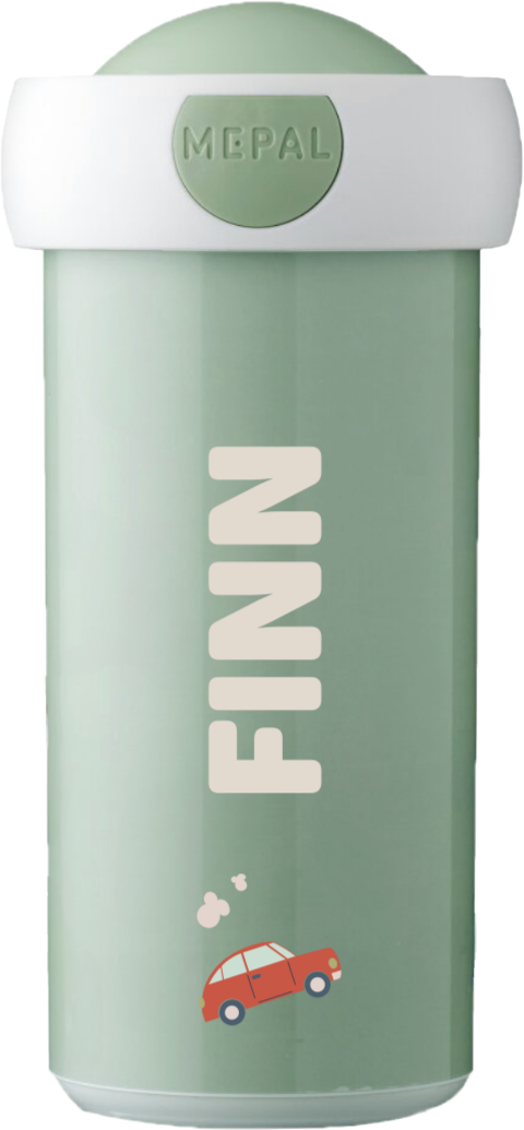 Mepal Campus Trinkflasche mit Namen und Auto