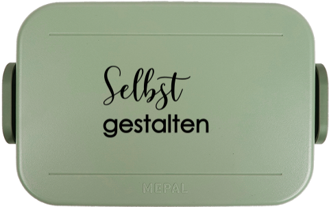 Brotdose Mepal To Go individualisierbar mit Namen und Motiv