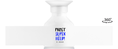 Personalisierte Dopper Trinkflasche zum Vatertag "Superheld" 