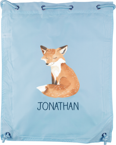 Sportbeutel mit Fuchs