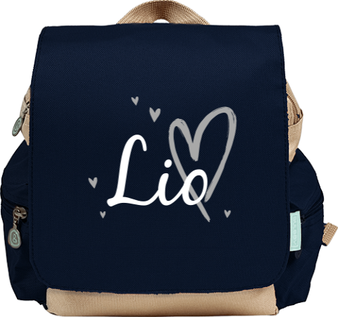 Rucksack mit Herzchen