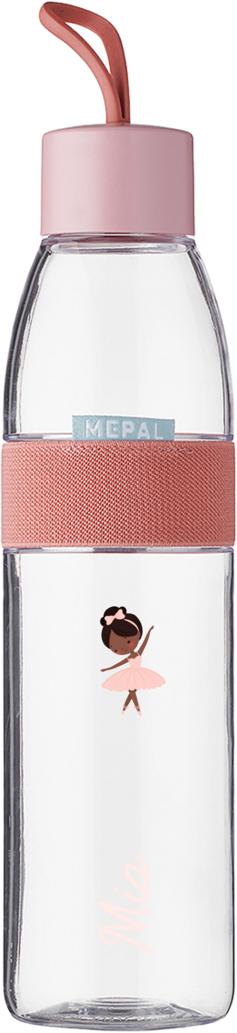 Mepal Trinkflasche mit Name und Ballerina