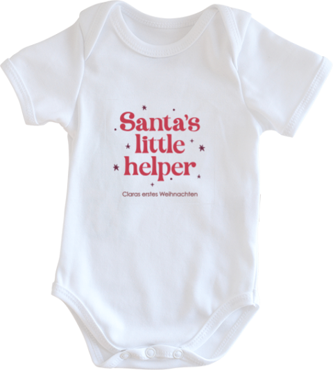 Baby Body für Babys Erstes Weihnachten