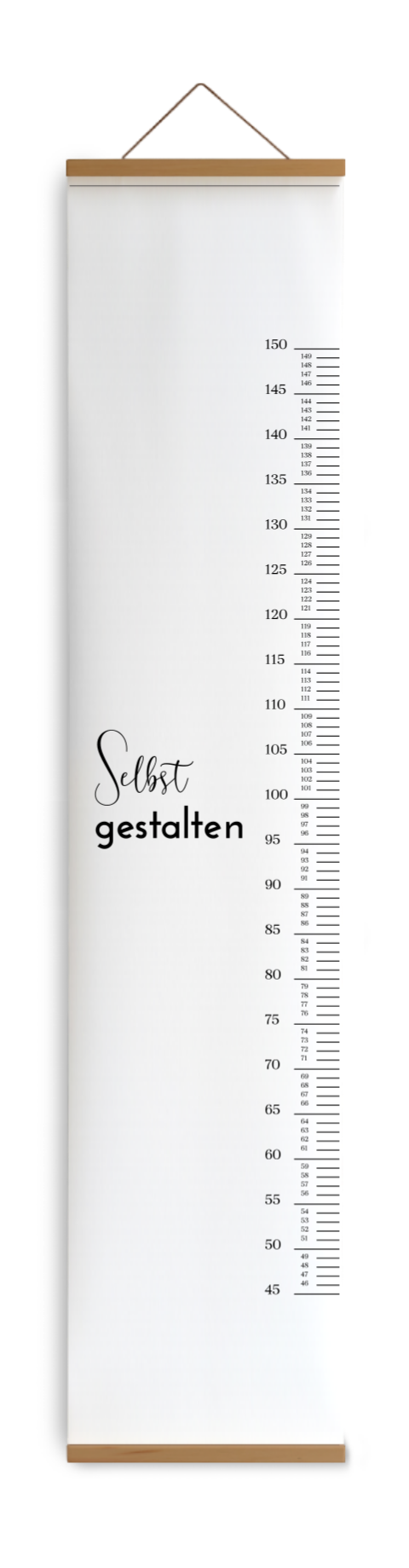 Messlatte Kinderzimmer selbst personalisieren