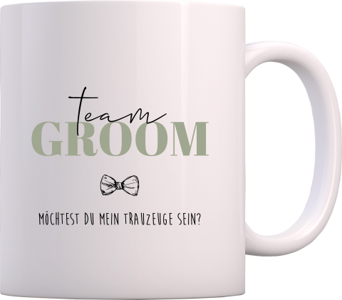 Tasse Team Bräutigam