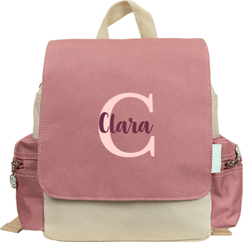 Stylischer Rucksack Adventure mit Initialen und Namen