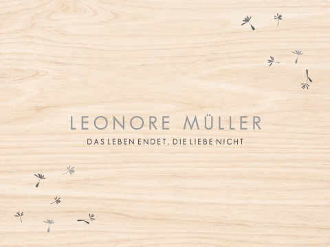 Erinnerungskiste Pusteblume – schlicht & persönlich