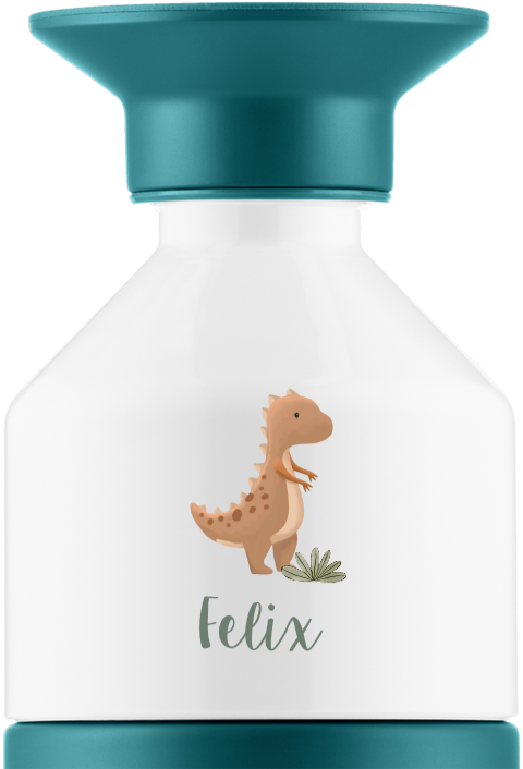 Dopper Thermosflasche mit Namen und Dino