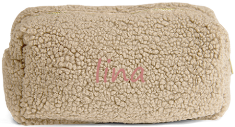 Teddy-Etui mit gesticktem Namen