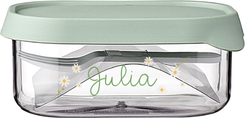 Mepal Fruchtbox mit Gänseblümchen und Namen