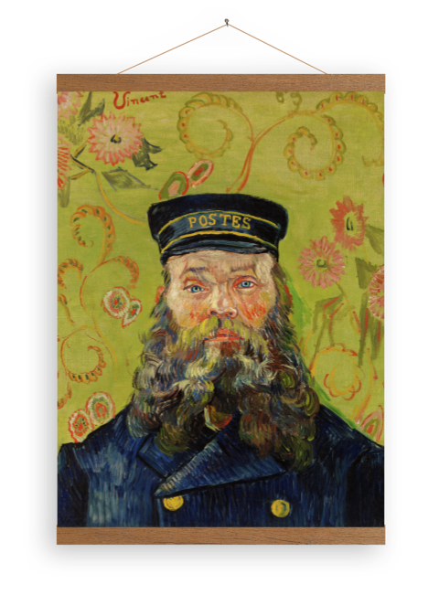 Leinwandposter Van Gogh Der Postbote Joseph Roulin