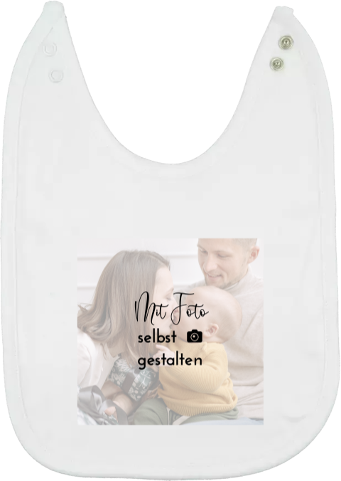 Personalisiertes Lätzchen mit Foto