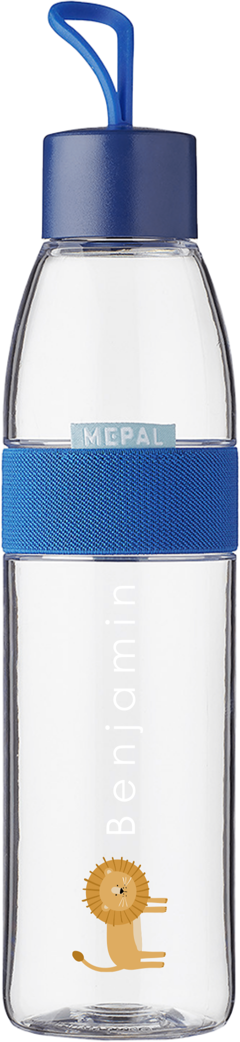 Mepal Trinkflasche mit Löwe und personalisierbarem Namen