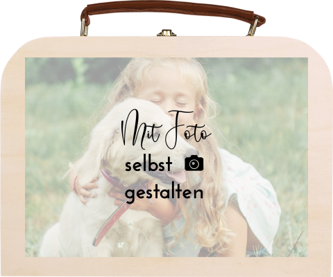 Personalisierbarer Kinderkoffer mit großem Foto