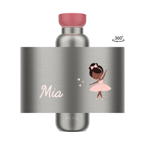 Mepal Thermosflasche mit Name und Ballerina