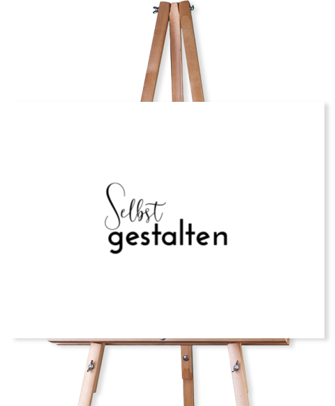Willkommensschild Geburtstag Reboard-Karton 73x55 selbst gestalten