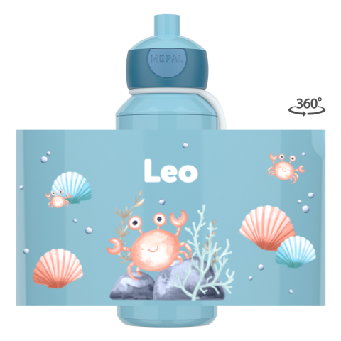 Mepal pop-up Trinkflasche Campus Unterwasserwelt
