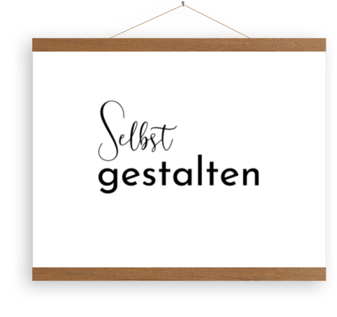 Leinwandposter Kinderzimmer Selbst Gestalten incl Holzlatten
