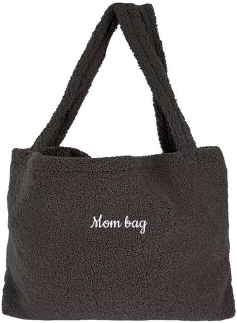 Flauschige Teddy wickeltasche Mom Bag