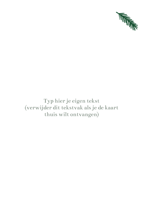 Kaart binnenkant