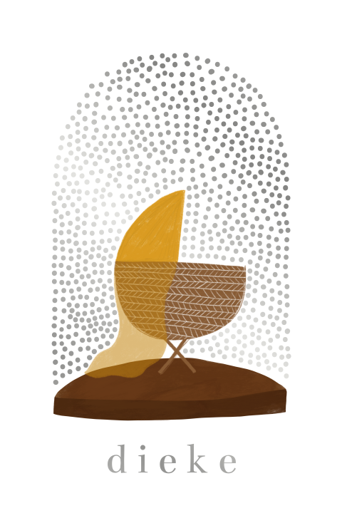 Geboortekaartje winter sneeuw snowglobe wiegje zilverfolie