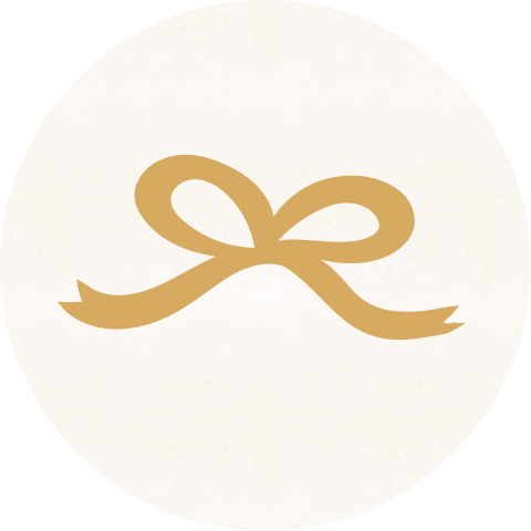 Sluitzegel met strik | 25 stuks