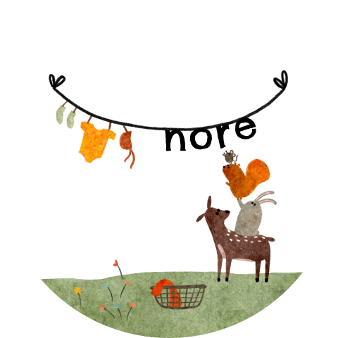 Raamsticker waslijntje bosdiertjes