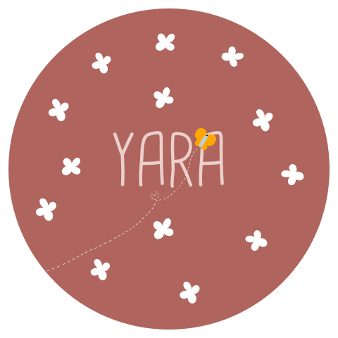 Geboortekaartje bloemetjes stans