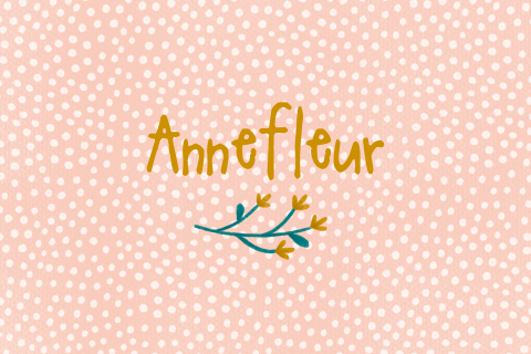 Geboortekaartje Stipjes met bloemetje