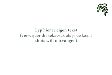 Kaart binnenkant