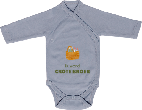 Rompertje lange mouw grote broer