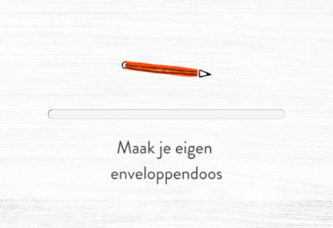 Maak je eigen enveloppenkist wit
