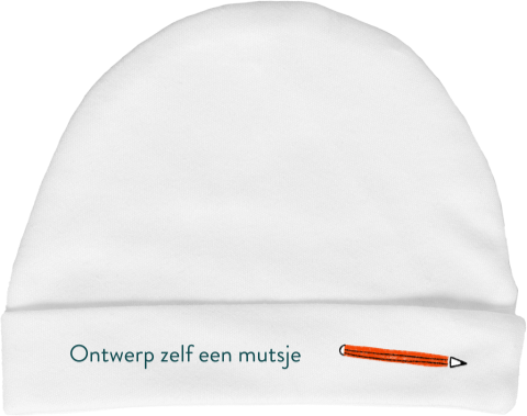 Ontwerp zelf een babymutsje