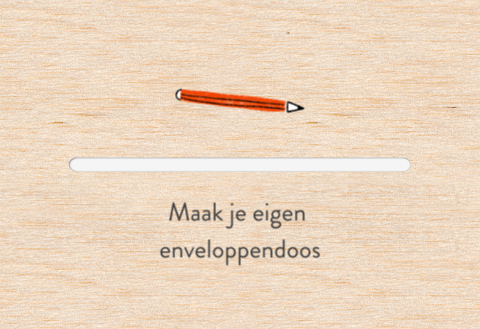 Ontwerp je eigen enveloppenkist hout