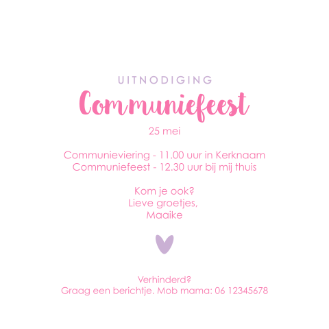 Kaart binnenkant