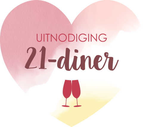 zomerse sluitzegel 21-diner waterverf in pasteltinten