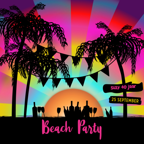 Uitnodiging SummerStyle Beach Party